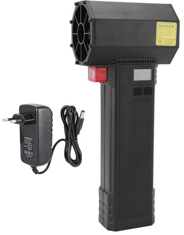 SEAFRONT Elektrischer Staubgebläse mit 50.000 U/min, LED-Licht, Kabelloser Luftstaubsauger mit 1.600 G Schub und 4.000-mAh für Tastatur, PC, Kamera, Auto (EU-Stecker)