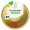 U'reca Organics Lot de 50 bols en feuille de palmier respectueux de l'environnement | Bol rond de 10,2 cm (10 cm) | Vaisselle jetable, compostable et biodégradable | Parfait pour les sauces, les