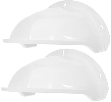 STOBOK Cctv Rain Cover Security Camera Cover Shield 2pcs Outdoor Security Camera Sun Rain Cover for Cameras Security Camera Hoods Durable Camera Protector Housing