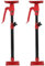 2PCS Deckenstütze Montagestütze Einhandstütze 32-60cm Teleskopstützen Ausziehbar Bis 54kg Deckenstützen Höhenverstellbar für Haus Dekoration Bau (50-117cm)