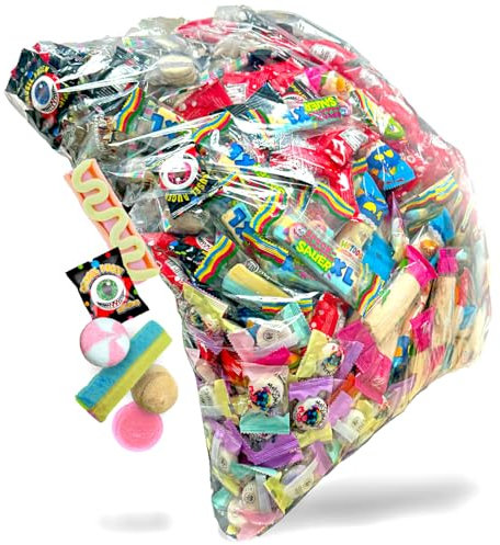Capico Mega Marshmallow Speck Sack 3kg (560 Teile) Wurfmaterial für Karneval und Fasching