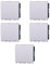 5x Interruttore unipolare, 2 moduli, Moduli Bianchi, Compatibile Con Vimar Plana, frutti, interruttori, pulsanti, deviatori, dimmer, sensori, PIR, buzzer, Per Placche originali e compatibili