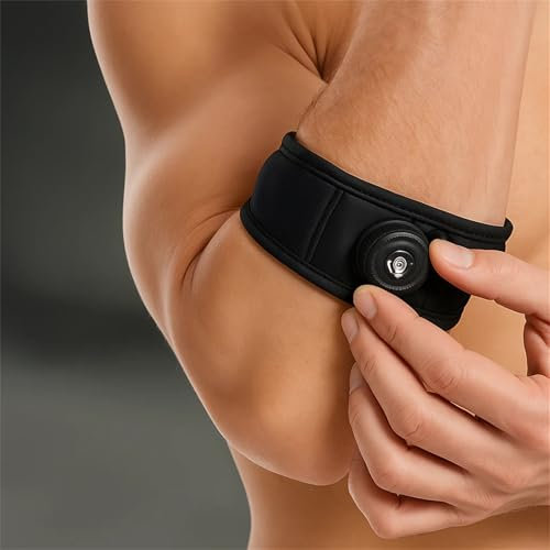 norelie Amalios Bandage Tennisarm, Amalios Elbow Guard, Manschette Für Tennisarm, Elbow Guard Ellenbogenspange, Ellbogenbandagen, Elbowguard Mit Innovativem Boa -System Gegen Tennis- Und Golferarm