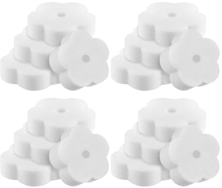 POPETPOP 18pièces Éponge Filtrante pour Piscine Spa Absorbante Forme De Retient Huiles Lotions Dépôts Réutilisable pour Nettoyage Piscine Spa Bassin