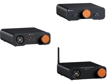 Fosi Audio Paket aus ZA3 Verstärker, ZD3 DAC Preamp und ZH3 DAC Kopfhörerverstärker