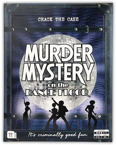 Talking Tables Crack THE CASE Murder Mystery on The Dance Floor Spiel, Murder Mystery Dinner Partyspiele für Erwachsene, Puzzles, Hinweise, QR-Codes, Musik, Denksport-Puzzles, ab 16 Jahren, 5-13