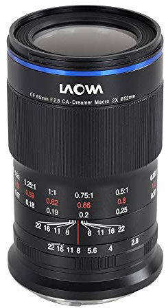 LAOWA 65mm f/2.8 2X Ultra Macro Compatible avec EF-M Garanti 2 Ans