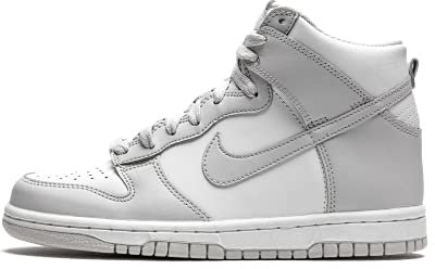 Nike Dunk HIGH (GS) Basketballschuh, White Vast Grey White, 36 EU