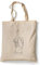 tradercat Jutebeutel bedruckt vintage 100% Baumwolle, Stoffbeutel bedruckt, One Line Art Woman Silhouette, jutebeutel aesthetic als modisches Accessoire mit Motiv (Woman Middle Finger)
