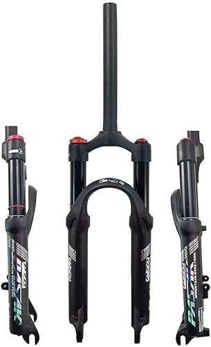 Mountainbike Federgabel 20 Zoll Luftgabel Faltrad BMX MTB Gabel Scheibenbremse 1-1/8'' 9MM QR Federweg 80mm HL 1780g Black,20inch