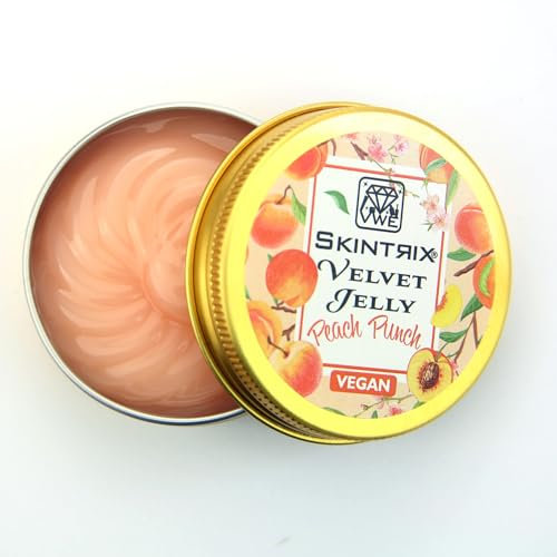 von Wellean EigenArt SKINTRIX Velvet Jelly - Peach Punch, Pflegebalsam für Körper, Hände und Nagelhaut