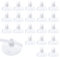 20 Pack Aquarium Suction Cup Clips, Aquarium Suction Cups Fish Tank Tools,Clear Air Hose Holder Clamp Accessories for Fish Tank Aeration Setup