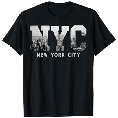 New York City Skyline Souvenir T-Shirt