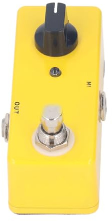 E-Gitarre Booster Effektpedal Aluminiumlegierung Single Control Gitarrenzubehör