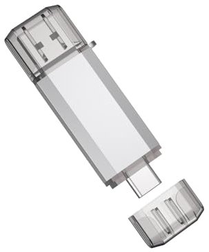 Yaxiny USB C Memory Stick, USB C Flash Drive 128GB USB Stick High Speed USB 3.0 Drive Type C Dual OTG Pen Drive for TV, Car, Smartphones, PC, Laptop, Chromebook, MacBook Pro