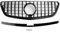 Areyourshop Gloss Black Front Bumper Grill Grille Fit für Mercedes Fit für Vito W447 201519 GT Stlye