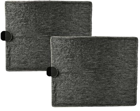 vhbw 2x Aktivkohlefilter kompatibel mit Miele DA 5996 W, DA 7198 W, DA 5980 W, DA 5986 W, DA 5990 W Dunstabzugshaube - 26 x 21,3 x 1,9 cm