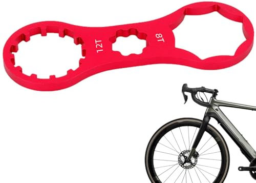Nbbwwu Bicycles Repairing Front Fork - Bicycles Tool Bikes Front Fork Tube Cutting Tool - Bikes Fork Spanner, Aluminum Alloy Fork Cap Installation Tool for Outdoor, Bikes Repairs