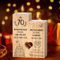 Geschenke zum 70 Geburtstag, Kerzenständer aus Holz Zum 70 Geburtstag Geschenk Deko Geburtstagsgeschenk 70. Jahrestag für Opa Oma Freunde Mama Papa Frauen Mann Freunde Schwester