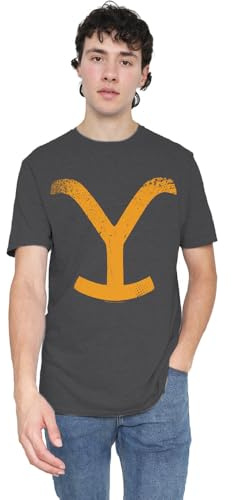 Yellowstone Large Brand Unisex T Shirt, Black, XX-Large