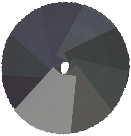 72-Piece Sandpaper Set with Hand Sander, Wet/Dry Sandpaper, Grit P320-P3000-230 x 93 mm, for Car, Wood, Metal, Plastic, Drywall, Stone, Glass, Furniture - Sandpaper