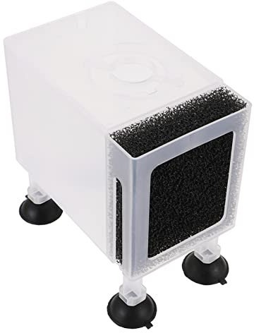 YARNOW 1 Satz Filterschutzbox System Kleine Teichpumpe Pumpenzubehör Dekorationen Für Aquarien Tauchwasserpumpe Schmutzwasserpumpe Sumpf Tauchfähig Bausatz Wächter Sup Plastik Transparent