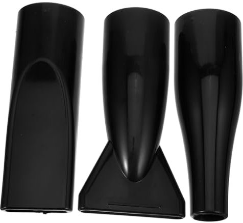 BESTYASH 3stücke Haartrocknerdüse Abs-material Diffusor-föhnaufsatz Gerade Haartrocknerdüse Für Föhn Föhndüse Zubehör Für Trockenes Haar Haartrockneraufsatzdüse Für Gebläsetrockner