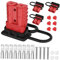 MAGICLULU 1 Set Spina per Accessori per Carrelli Elevatori Connettore Rapido Batteria del Rimorchio Spina Elettrica Kit di Cablaggio per Verricello Cablaggio Spina in Gomma 4 Pezzi
