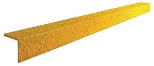 GreenTec GRP Anti-Slip Stair Nosing 55x55mm Yellow 3000mm