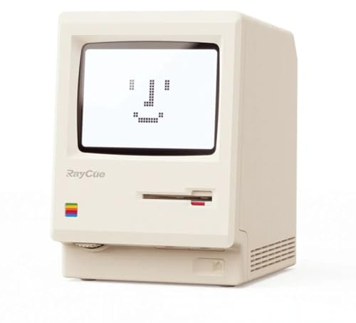 RayCue Maclock-Retro: Dieser Digitale USB-Wecker verbindet nahtlos Retro-Computer-Stil mit moderner Funktionalität