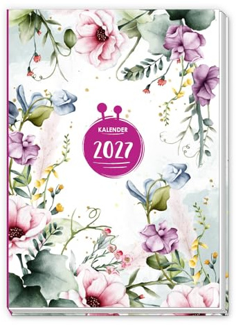 Trötsch Taschenkalender A7 Nature 2027: Mini-Terminkalender