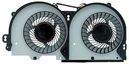 NPUOZHT Kühlkörper Lüfter Kühler FÜR CLEVO P950HR P955HR P950HP P950HP6 P950EP P957HR P950ER P955ER BS5005HS-U3E U3D Einfach auszutauschen(4pin GPU Fan B)