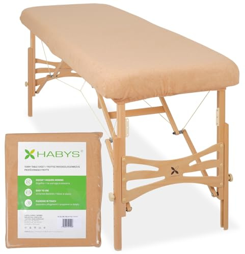 Frottee Bezug für klappbare Massageliegen | 1-teilig | 70-75/180-185 cm