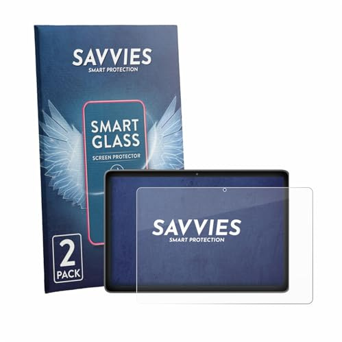 Savvies 2 Stück Panzer Schutz Glas für Mentume K30 10.1 9H Schutzfolie HD Klar, Blasenfrei, Anti-Fingerabdruck, Stoßfest, Displayschutz