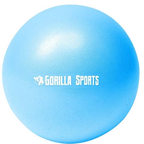GORILLA SPORTS Mini Pilates Ball 18-28 cm Farbe Blau, Größe 28 cm