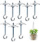 guangyuan Tasselli Basculante m5/96mm，Tasselli Basculanti，Gancio Soffitto Lampadario(8 Pezzi)
