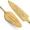 SMARTEON Tortenheber inkl. Tortenmesser im Set mit persönlicher Gravur als Geschenk zur Hochzeit, Jahrestag, Geburtstag - Hochzeitsgeschenke für Brautpaare - Goldfarbenes Set in Geschenkbox