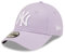 New Era New York Yankees MLB League Essential Purple White 9Forty Adjustable Kids Cap - Youth