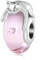 YaShuo Jewellery Perlina in vetro di Murano in argento Sterling per braccialetti Pandora, Argento sterling Cristallo Argento Sterling, Gatto rosa.