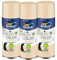 Dulux Valentine Peinture Intérieure et Extérieure Aérosol Color Touch - Satin Ivoire 400 ml - Lot de 3