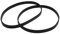Bordhap 2 Pieces Band Saw Rubber Tire Band Woodworking Spare Parts for 12 inch Band Saw Scroll Wheel