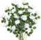 JUSTOYOU 20 PCS Weiße Rose künstliche Blume, Seide blühende Rose mit Stiel, künstliche Rose Bouquet Realistische Blume für Home Table Office Party Hochzeit Garten Arrangements (weiße Rose)