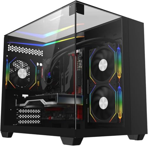 GFX Gaming PC Intel i9 14th Gen • High-Performance • 32GB RAM • RTX 5070 12GB • 1TB SSD NVME • Premium Glass Case • | Windows 11 | WiFi | Fast & Smooth Gameplay (i9 14th Gen/RTX 5070)