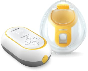 Medela Freestyle Mini Hands-Free Single Electric Breast Pump with Hands-Free Cups & Rechargable Battery.