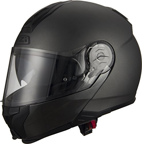 NZI Combi2 Duo Hochklappen Motorradhelm, Matt Antrazit, Größe S