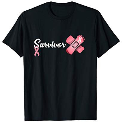 Women Fights Gift for Survivor Of Breast Cancer Awareness T-Shirt