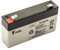Yucel/Yuasa Y1.2-6 Sealed Lead Acid Battery 6v 1.2ah Standby Backup Burglar Alarm