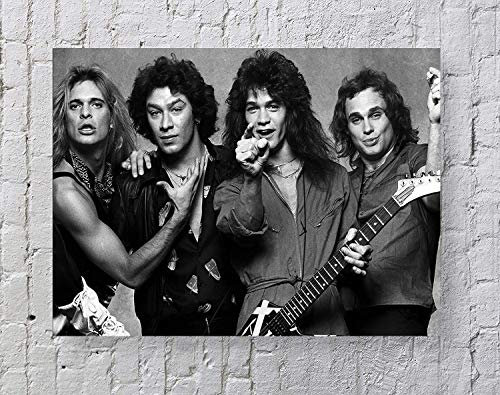 Avando Van Halen Classic Rock Star Band Poster Kunstdruck, 50,8 x 40,6 cm, ungerahmt