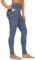 AMYTIS Sport Leggings Damen mit Taschen High Waist Yogahose Sporthose Lang Blickdicht Leggins Fitness Sportleggins M Blau