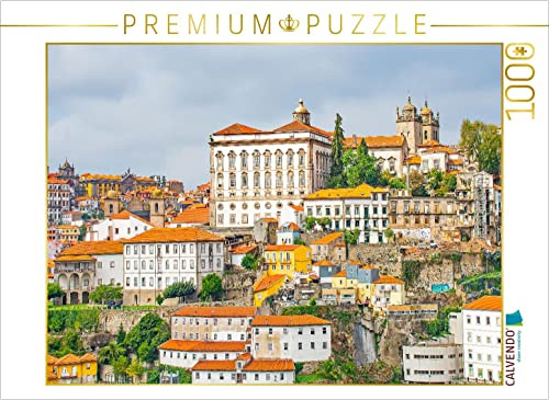 CALVENDO Puzzle Blick auf die Stadt Porto | 1000 Teile Lege-Größe 64 x 48 cm Foto-Puzzle für glückliche Stunden